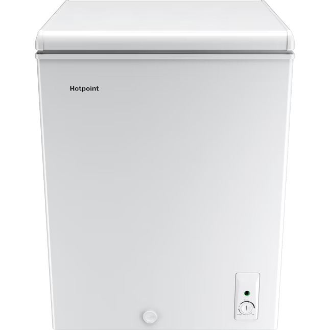 Hotpoint 4.9-Cu. Feet Manual Defrost Chest Freezer Convertible to Refrigerator ( White ) HCM5QWWW_11zon Hotpoint 4.9-Cu. Feet Manual Defrost Chest Freezer Convertible to Refrigerator ( White ) HCM5QWWW
