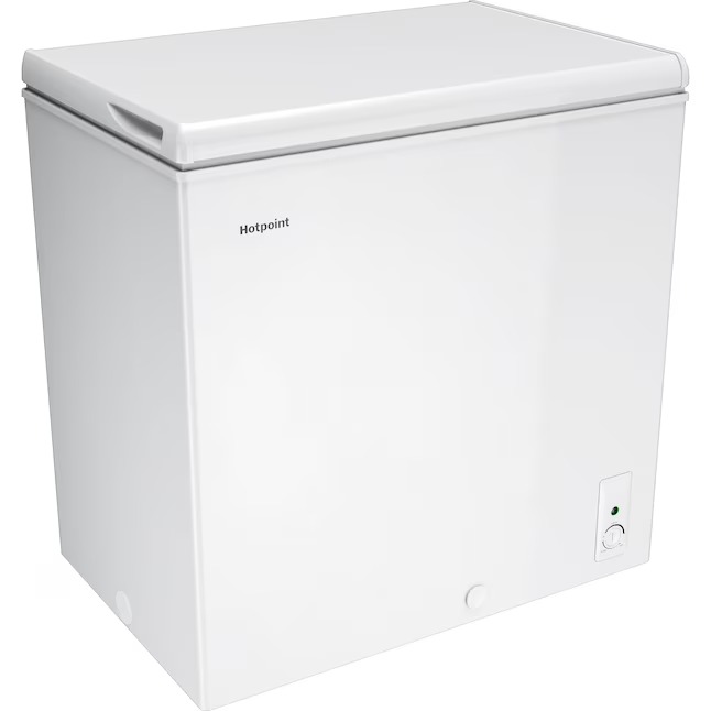 Hotpoint 6.9-Cu. Feet Manual Defrost Chest Freezer Convertible to Refrigerator ( White ) HCM7QWWW19_11zon