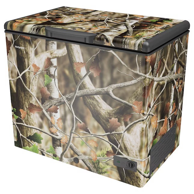 Hotpoint 8.8-Cu. Feet Manual Defrost Chest Freezer Convertible to Refrigerator ( Camoflauge ) HCM9CWCD5_11zon