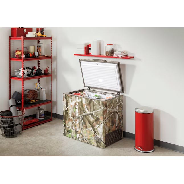 Hotpoint 8.8-Cu. Feet Manual Defrost Chest Freezer Convertible to Refrigerator ( Camoflauge ) HCM9CWCD7_11zon