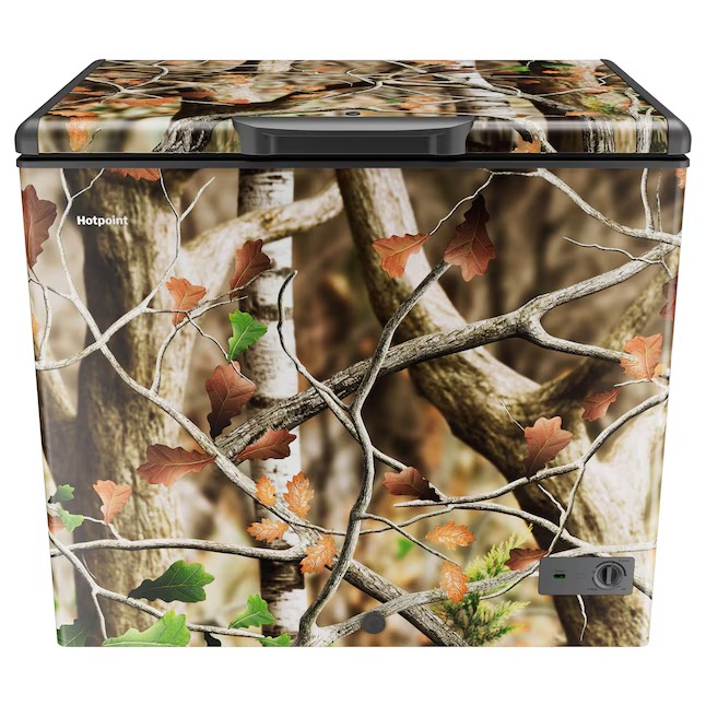 Hotpoint 8.8-Cu. Feet Manual Defrost Chest Freezer Convertible to Refrigerator ( Camoflauge ) HCM9CWCD_11zon Hotpoint 8.8-Cu. Feet Manual Defrost Chest Freezer Convertible to Refrigerator ( Camoflauge ) | HCM9CWCD