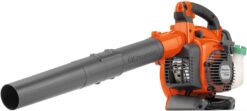Husqvarna 952711902 125BVx Gas Leaf Blower, 28-cc 1.1-HP 2-Cycle Handheld Leaf Blower Vacuum Kit with Mulcher and Vac Bag, 470-CFM, 170-MPH, 12.5-N Powerful Clearing Performance and Ergonomic Design