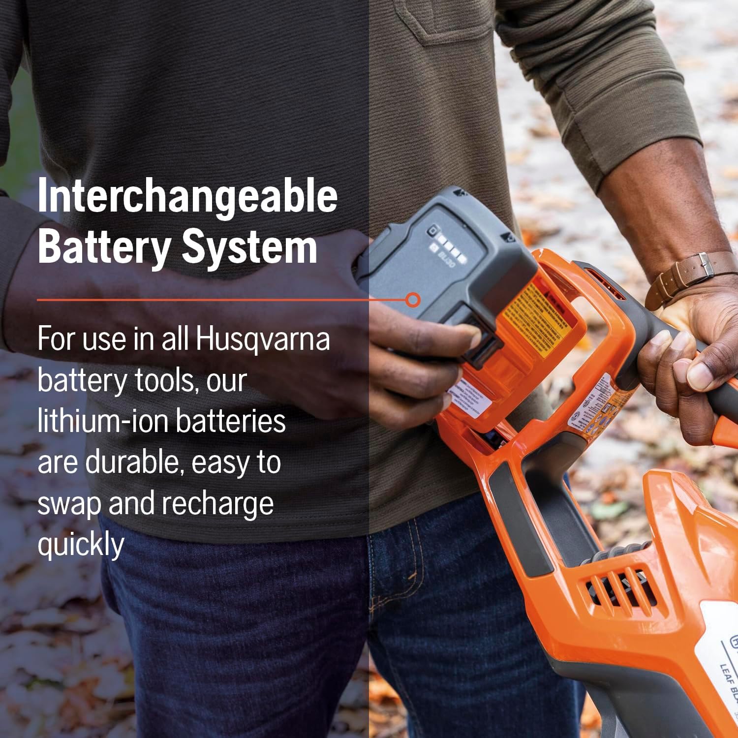 Husqvarna 970569903 350iB 40V LeafBlaster Brushless Lithium-Ion Cordless Leaf Blower (Tool Only)0