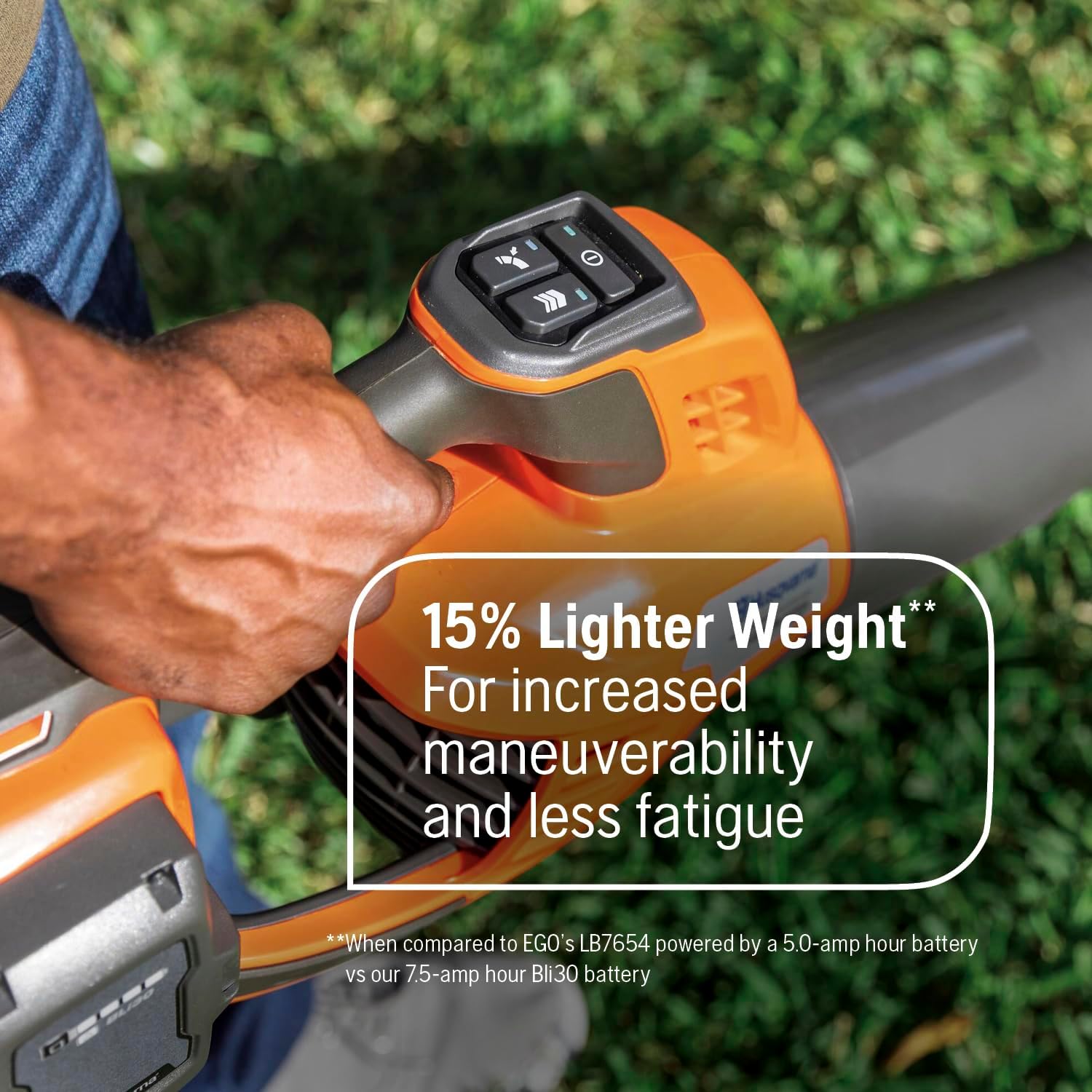 Husqvarna 970569903 350iB 40V LeafBlaster Brushless Lithium-Ion Cordless Leaf Blower (Tool Only)3