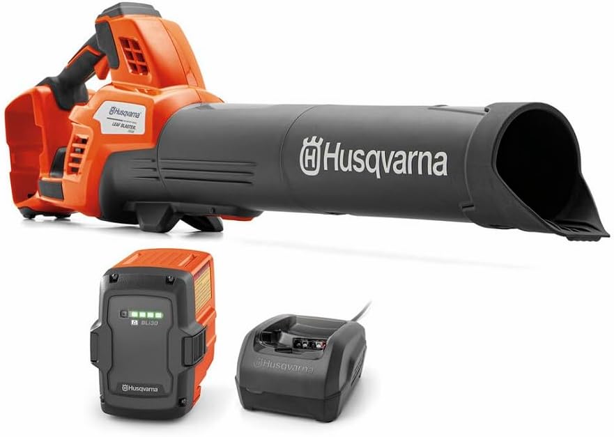 Husqvarna 970569904 350iB 40V LeafBlaster Brushless Lithium-Ion Cordless Leaf Blower Kit Husqvarna 970569904 350iB 40V LeafBlaster Brushless Lithium-Ion Cordless Leaf Blower Kit