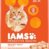 IAMS Proactive Health Healthy Adult Dry Cat Food with Chicken, 22 lb. Bag