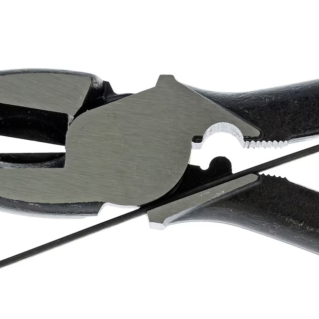 IDEAL 30-430 High-leverage With Fish Tape Puller 9.5-Inches Lineman pliers Wire Cutter Pliers8_11zon