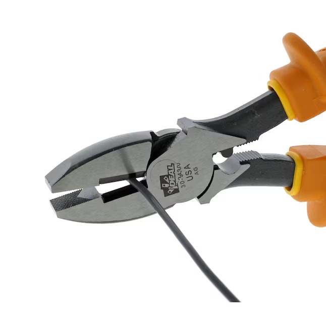 IDEAL 30-9430 9.5-Inches Lineman pliers Wire Cutter Pliers2_11zon