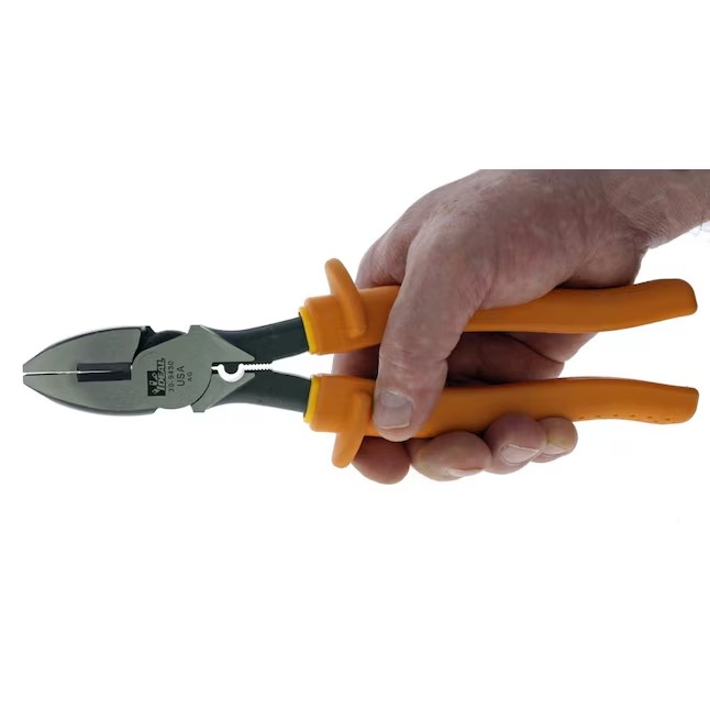 IDEAL 30-9430 9.5-Inches Lineman pliers Wire Cutter Pliers8_11zon