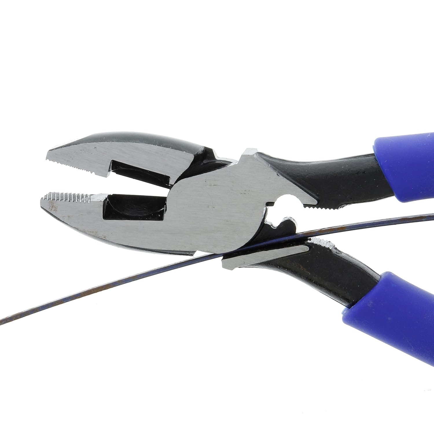 IDEAL Electrical 30-3430 Smart-Grip - 9.5 in., Linesman Plier with New England Nose, Crimping Die, Fish Tape Puller4