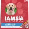 Iams Large Breed Adult Dry Dog Food Lamb & Rice Recipe, 40 lb. Bag