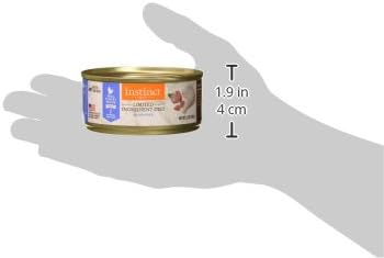 Instinct Limited Ingredient Diet Grain Free Real Turkey Recipe Natural Wet Canned Cat Food by Nature's Variety, 5.5 oz. Cans (Pack of 12)3