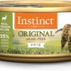 Instinct Original Grain Free Real Venison Recipe Natural Wet Canned Cat Food by Nature's Variety, 5.5 oz. Cans (pack of 12)