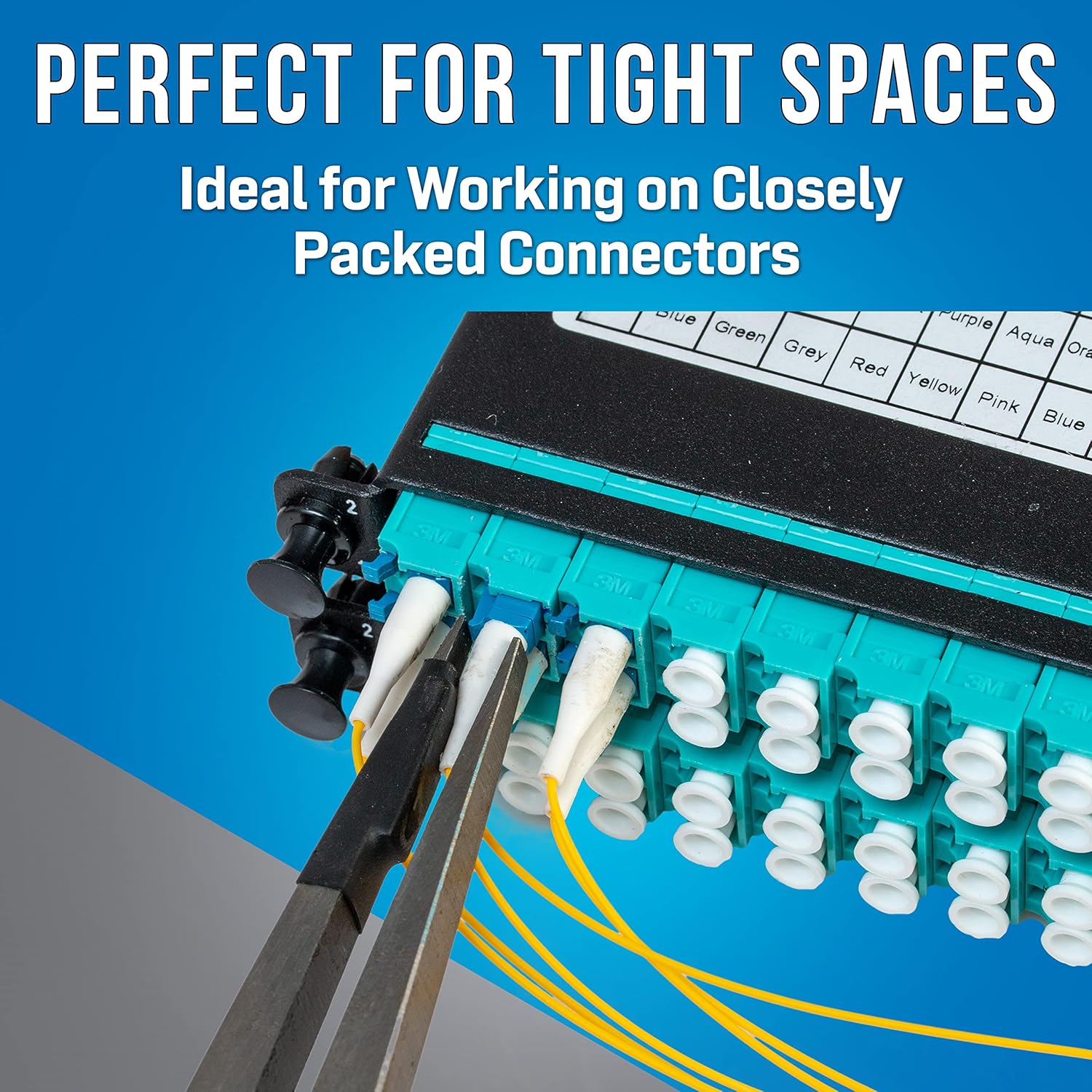 Jonard Tools FCT-200 Fiber Optic Inserting and Extracting Tool for LC Connectors in Patch Panels1