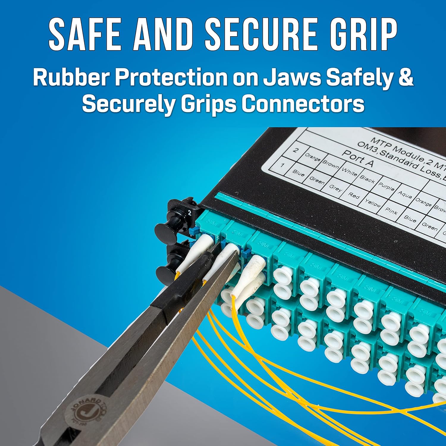 Jonard Tools FCT-200 Fiber Optic Inserting and Extracting Tool for LC Connectors in Patch Panels7