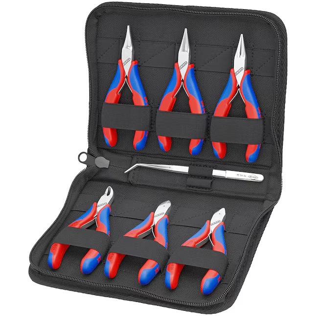 KNIPEX 00 20 16 Cutting Plier Set (7-Piece)_11zon KNIPEX 00 20 16 Cutting Plier Set (7-Piece)