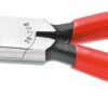 KNIPEX - 38 81 200 A Tools - Long Nose Pliers Without Cutter, Double Angled (3881200A)