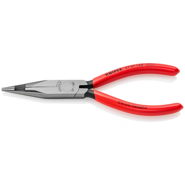 KNIPEX 6.25-Inches Needle nose pliers Wire Cutter Pliers 27 01 1601_11zon