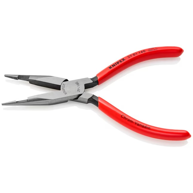 KNIPEX 6.25-Inches Needle nose pliers Wire Cutter Pliers 27 01 1602_11zon