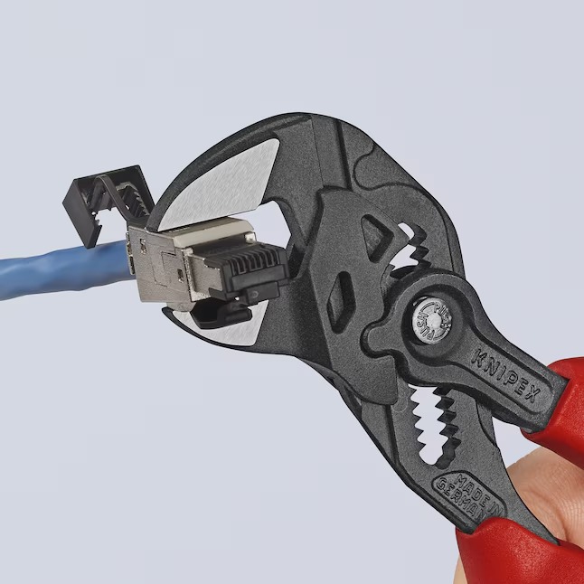 KNIPEX 7.25-in V-jaw Pliers Wrench (86 02 180)2_11zon