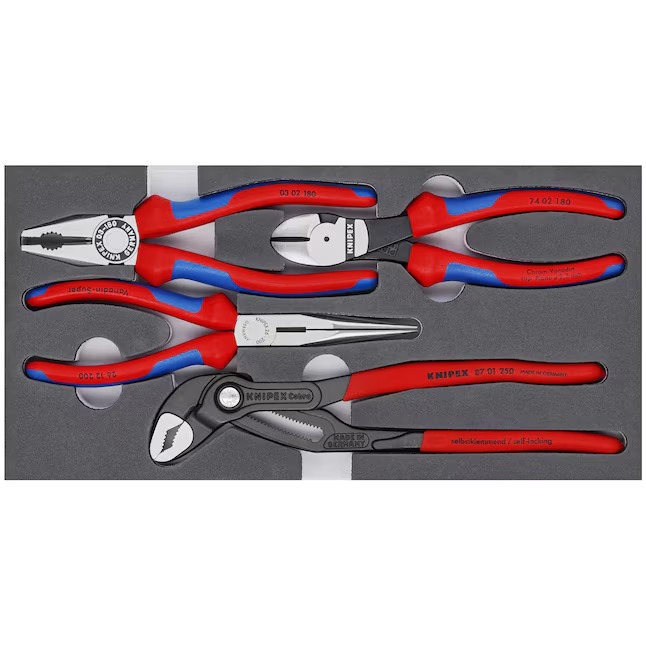 KNIPEX Assorted Pliers (4-Piece)_11zon KNIPEX Assorted Pliers (4-Piece)
