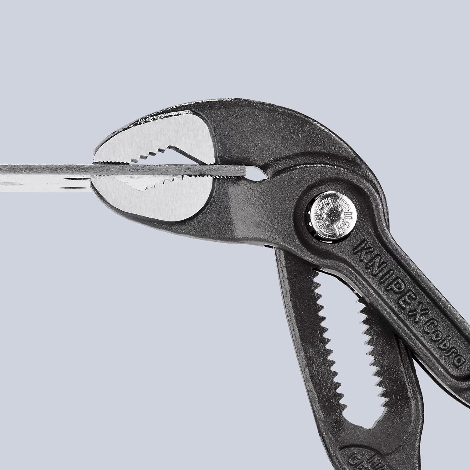 KNIPEX Cobra Water Pump Pliers-Tethered Att (87 02 180 T BKA)7