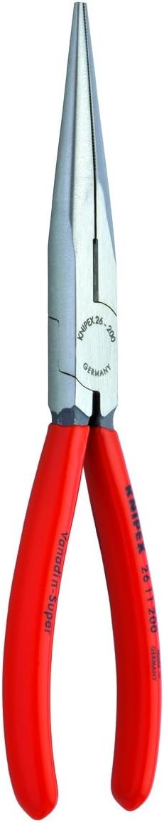 KNIPEX Tools 00 20 08 US1 Long Nose, Diagonal Cutter, and Alligator Pliers 3-Piece Tool Set, Red (Packaging May Vary)2