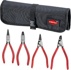 KNIPEX Tools - 4 Piece Circlip Set In Pouch Straight & 90 Degree (9K001952US)