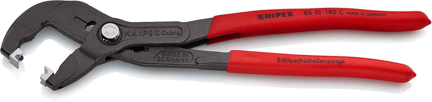 Knipex Tools 85 51 180 C, 7.5 Hose Clamp Pliers for Click Clamps3