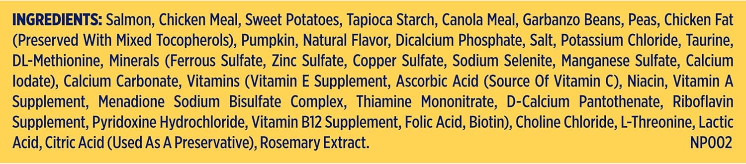 Nature′s Recipe Grain Free Salmon, Sweet Potato & Pumpkin Recipe Dry Dog Food, 34 lb. Bag0