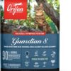 ORIJEN Guardian 8 Dry Cat Food, Grain Free Cat Food for Adult Cats, with Chicken, Salmon and Rabbit, 10lb