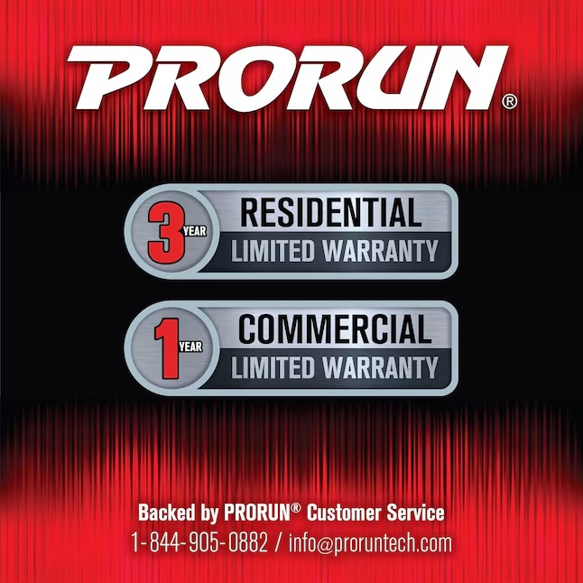PRORUN PBB2884 75.6-cc 2-cycle 1020-CFM 240-MPH Gas Backpack Leaf Blower8_11zon