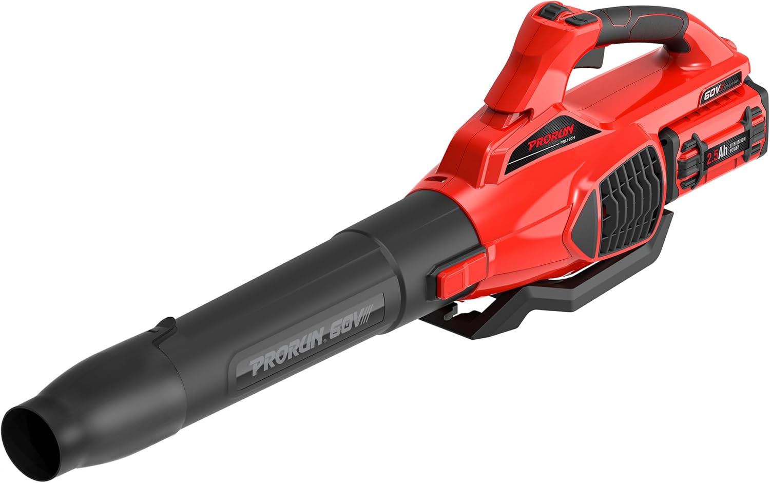 PRORUN PBL160H 60-volt Max 680-CFM 190-MPH Battery Handheld Leaf Blower 2.5 Ah (Battery and Charger Included) PRORUN PBL160H 60-volt Max 680-CFM 190-MPH Battery Handheld Leaf Blower 2.5 Ah (Battery and Charger Included)