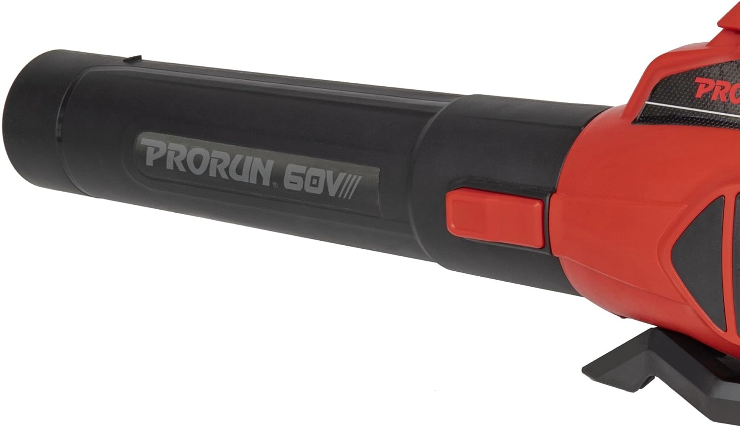 PRORUN PBL160H 60-volt Max 680-CFM 190-MPH Battery Handheld Leaf Blower 2.5 Ah (Battery and Charger Included)8