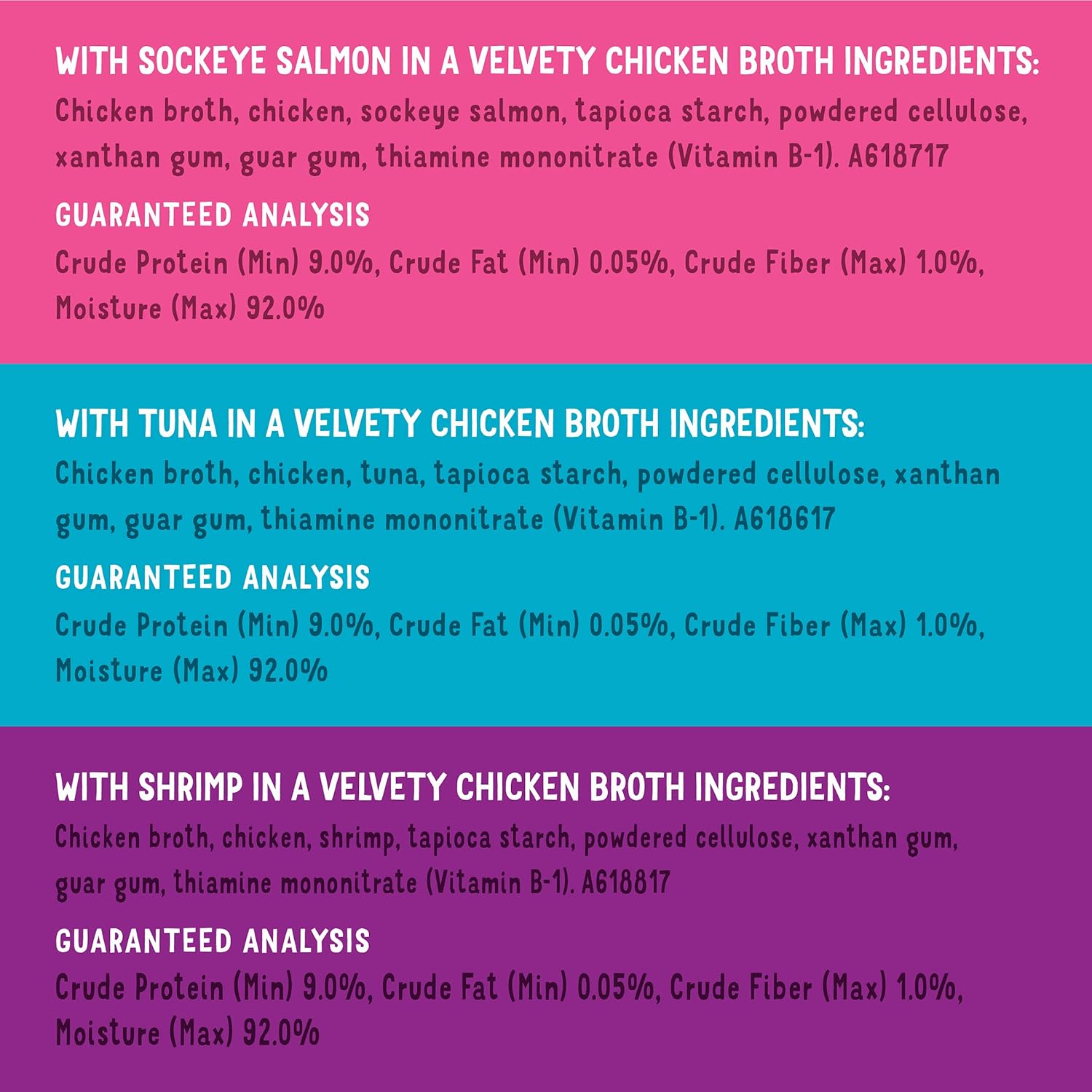 Purina Friskies Grain Free Wet Cat Food Lickable Cat Treats Variety Pack, Lil' Soups With Salmon, Tuna or Shrimp - (Pack of 30) 1.2 oz. Cups4