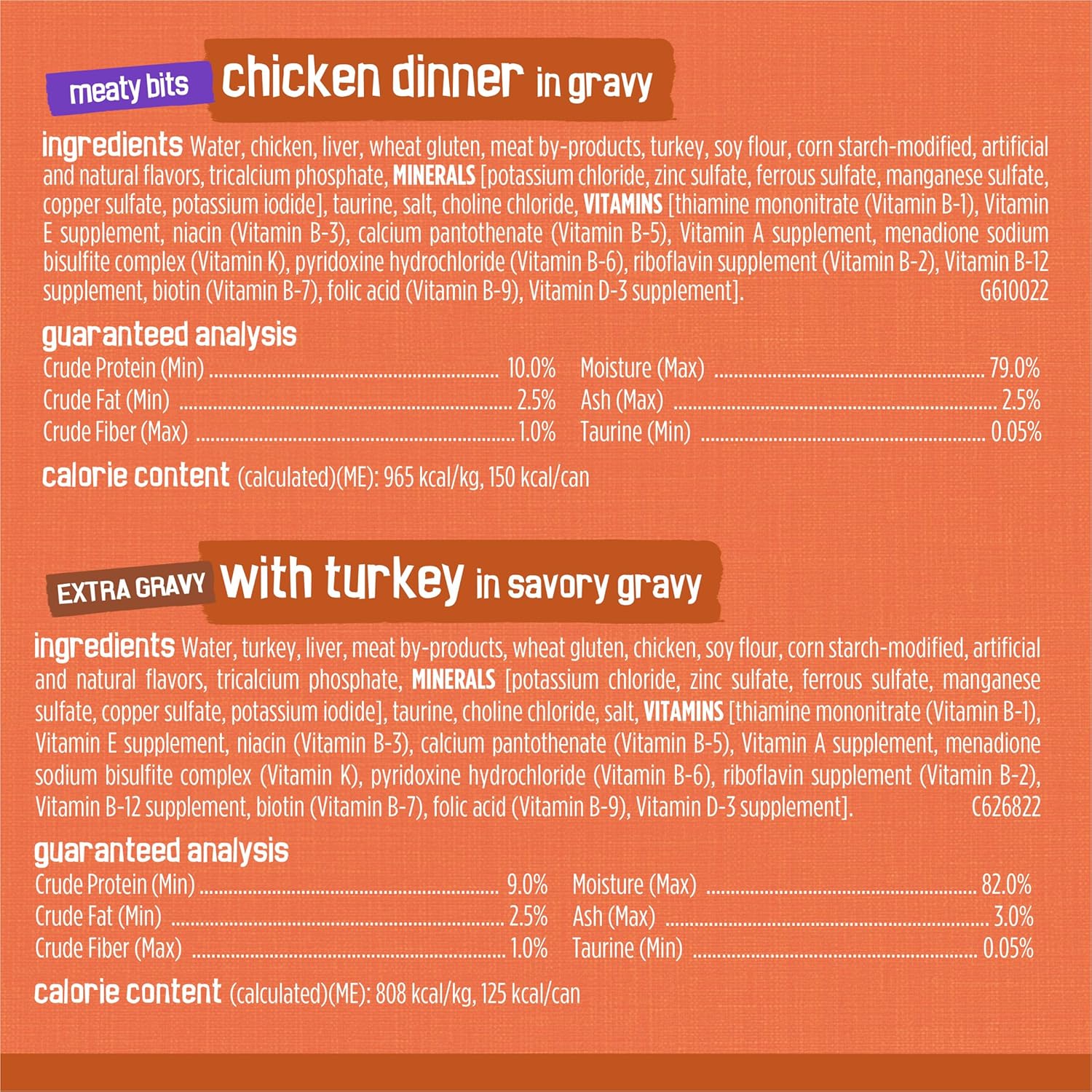 Purina Friskies Wet Cat Food Gravy Variety Pack, TurChicken Extra Gravy Chunky, Meaty Bits and Prime Filets - 48 ct. Can7