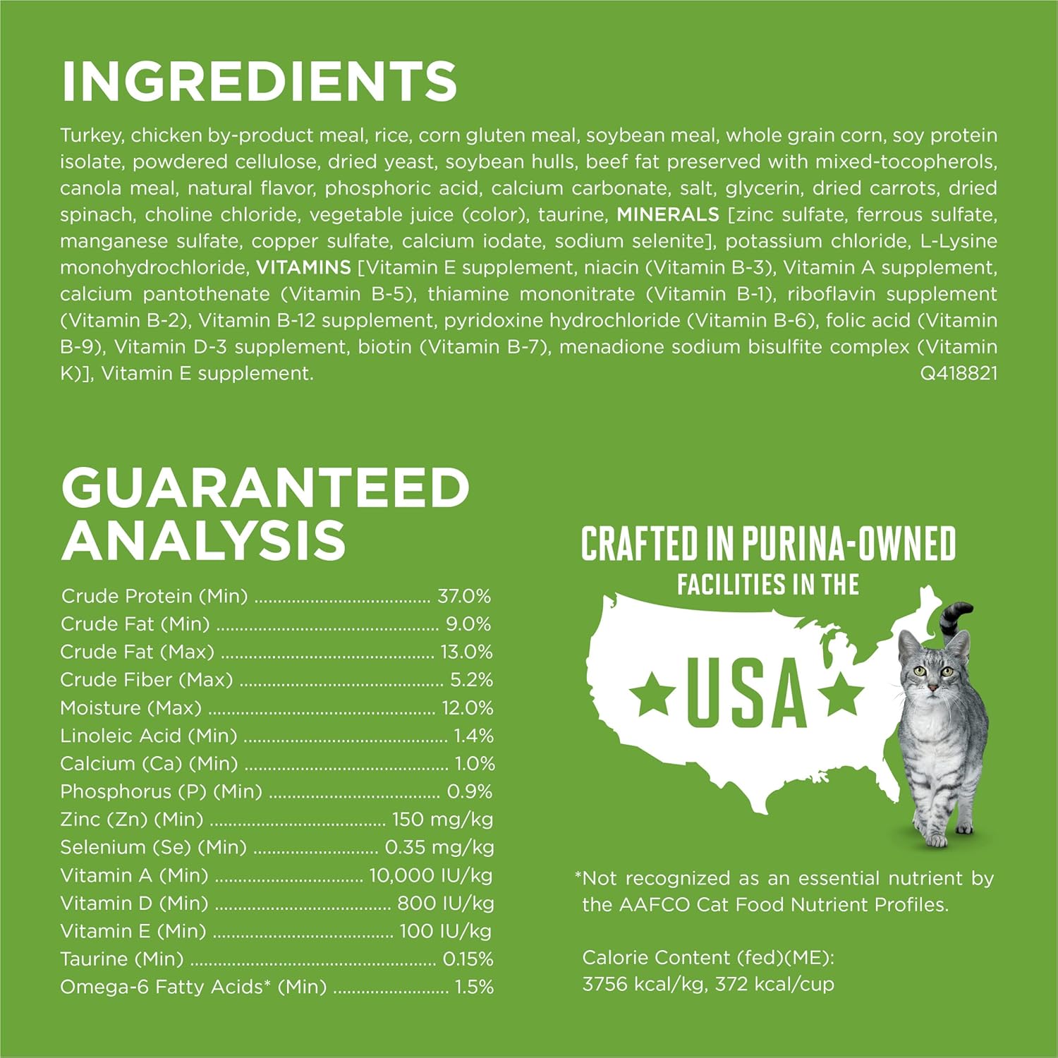 Purina ONE Natural, Low Fat, Weight Control, Indoor Dry Cat Food, +Plus Indoor Advantage - 22 lb. Bag6