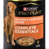 Purina Pro Plan Complete Essentials Slices Chicken and Vegetables Entree in Wet Dog Food Gravy - (Pack of 12) 13 oz. Cans
