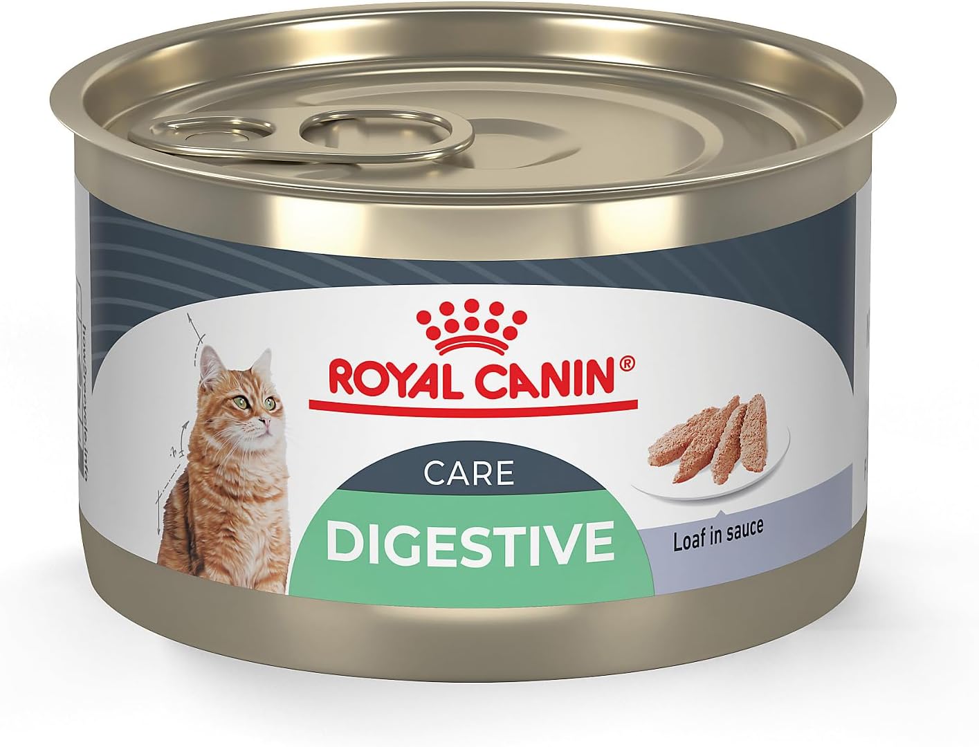 Royal Canin Feline Care Nutrition Digestive Care Loaf in Sauce Canned Cat Food, 5.1 oz can (24-count) Royal Canin Feline Care Nutrition Digestive Care Loaf in Sauce Canned Cat Food, 5.1 oz can (24-count)