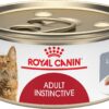 Royal Canin Feline Health Nutrition Adult Instinctive Loaf in Sauce Canned Cat Food, 3 oz can (24-count)