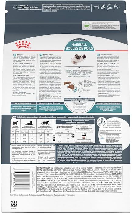 Royal Canin Hairball Care Dry Cat Food, 14 lb bag1