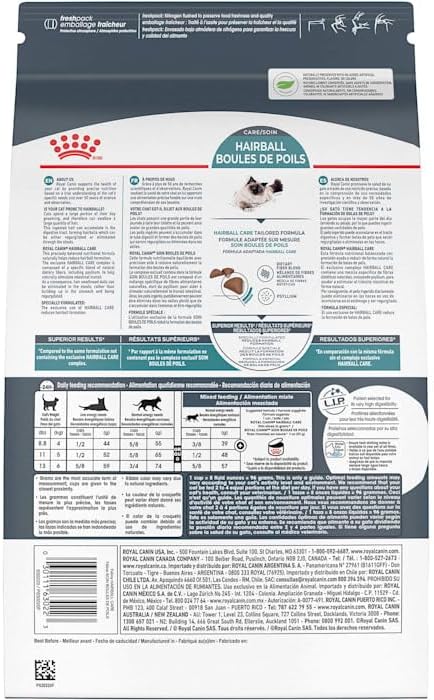 Royal Canin Hairball Care Dry Cat Food, 6 lb bag1