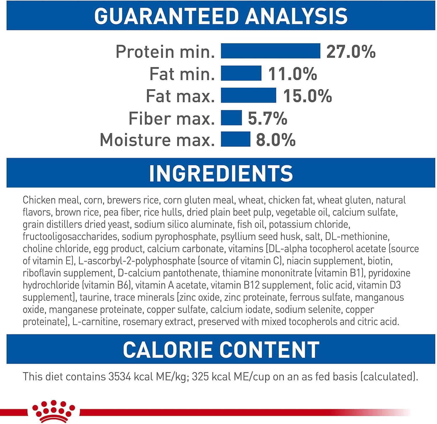Royal Canin Indoor Adult Dry Cat Food, 15 lb bag6