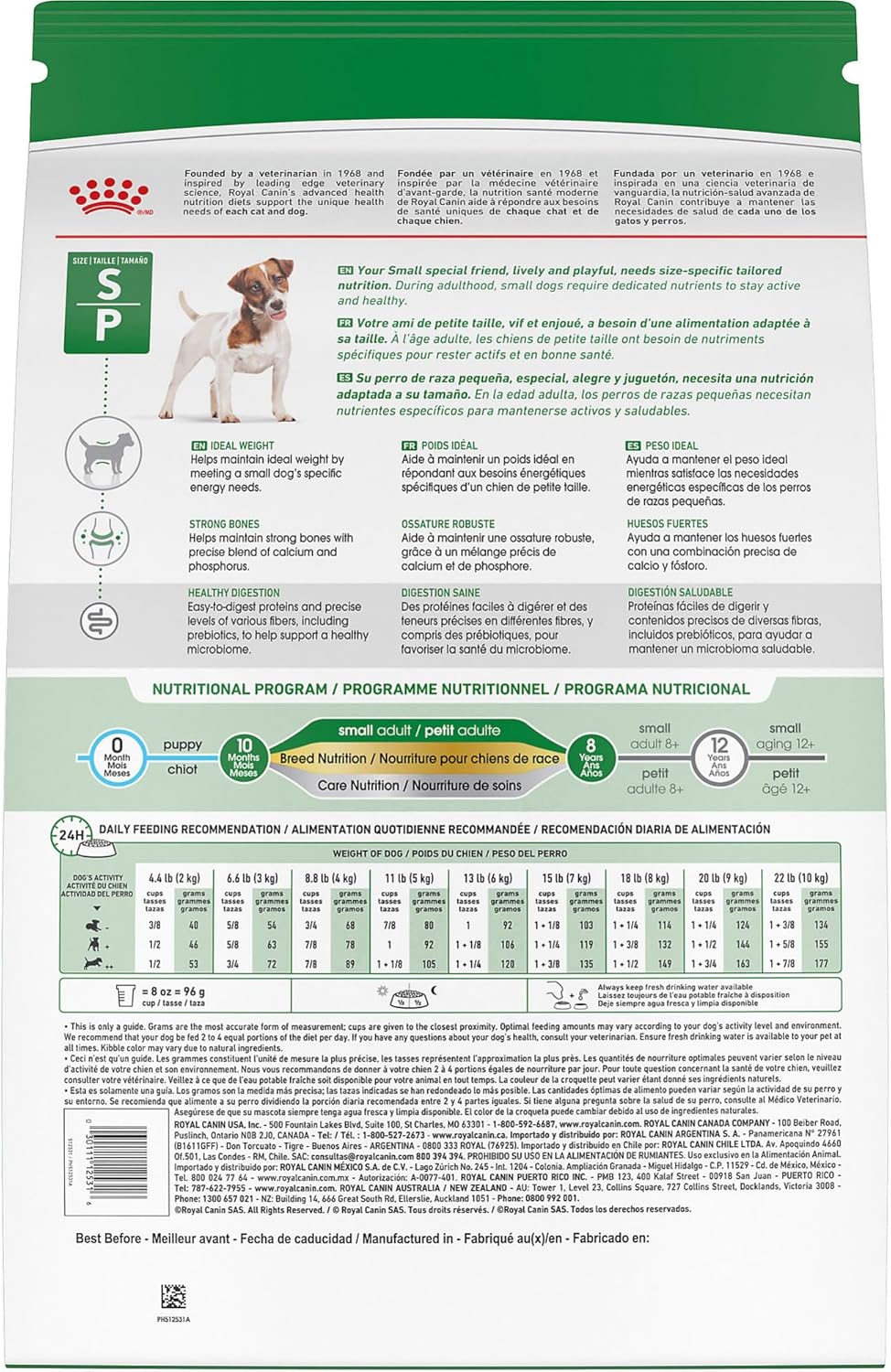 Royal Canin Size Health Nutrition Small Adult Dry Dog Food, 30 lb1