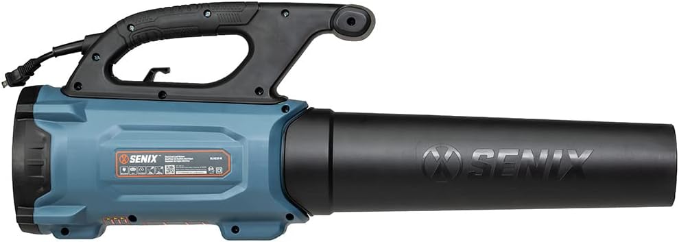 SENIX 12 AMP Handheld Electric Leaf Blower, Up to 690 CFM and 115 MPH, Variable Speed, Lightweight, 120v (BLAE12-M)9
