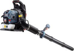 SENIX 4QL 49 cc 4-Cycle Backpack Gas Leaf Blower, Up to 600 CFM and 200 MPH, Variable Speed, Cruise Control, 18N Blowing Force (BLB4QL-M)