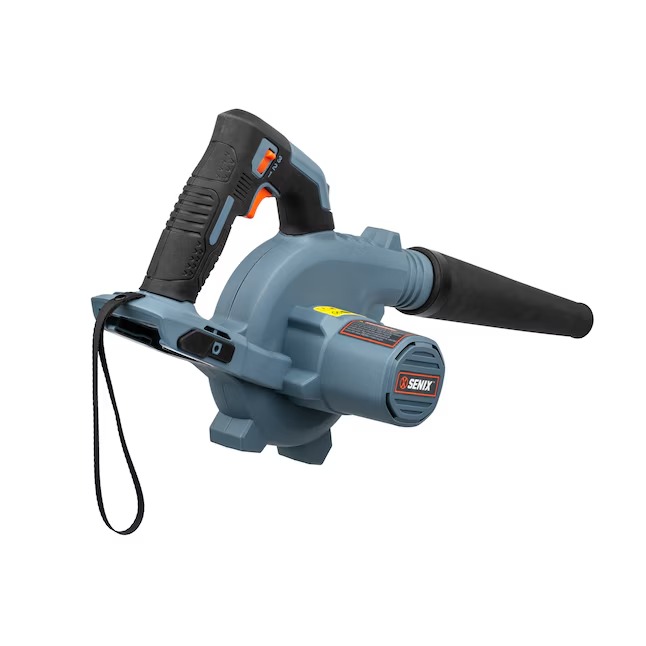 SENIX BLX2-M-0 X2 20-volt Max 75-CFM 180-MPH Battery Handheld Leaf Blower 2.5 Ah (Battery and Charger Not Included)3_11zon