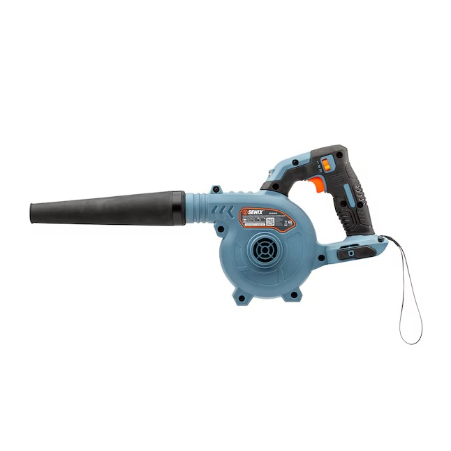 SENIX BLX2-M-0 X2 20-volt Max 75-CFM 180-MPH Battery Handheld Leaf Blower 2.5 Ah (Battery and Charger Not Included)5_11zon