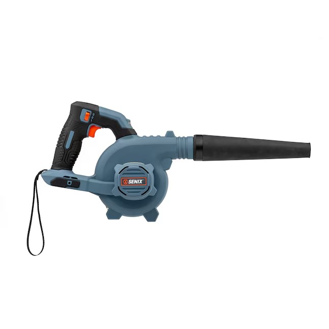 SENIX BLX2-M-0 X2 20-volt Max 75-CFM 180-MPH Battery Handheld Leaf Blower 2.5 Ah (Battery and Charger Not Included)6_11zon
