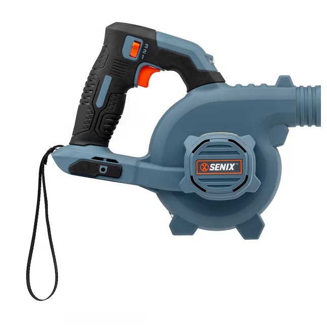 SENIX BLX2-M-0 X2 20-volt Max 75-CFM 180-MPH Battery Handheld Leaf Blower 2.5 Ah (Battery and Charger Not Included)8_11zon